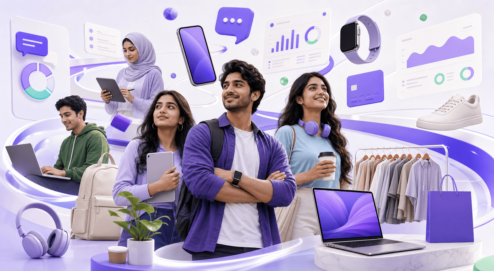 HiringMine employer workspace with talent and analytics